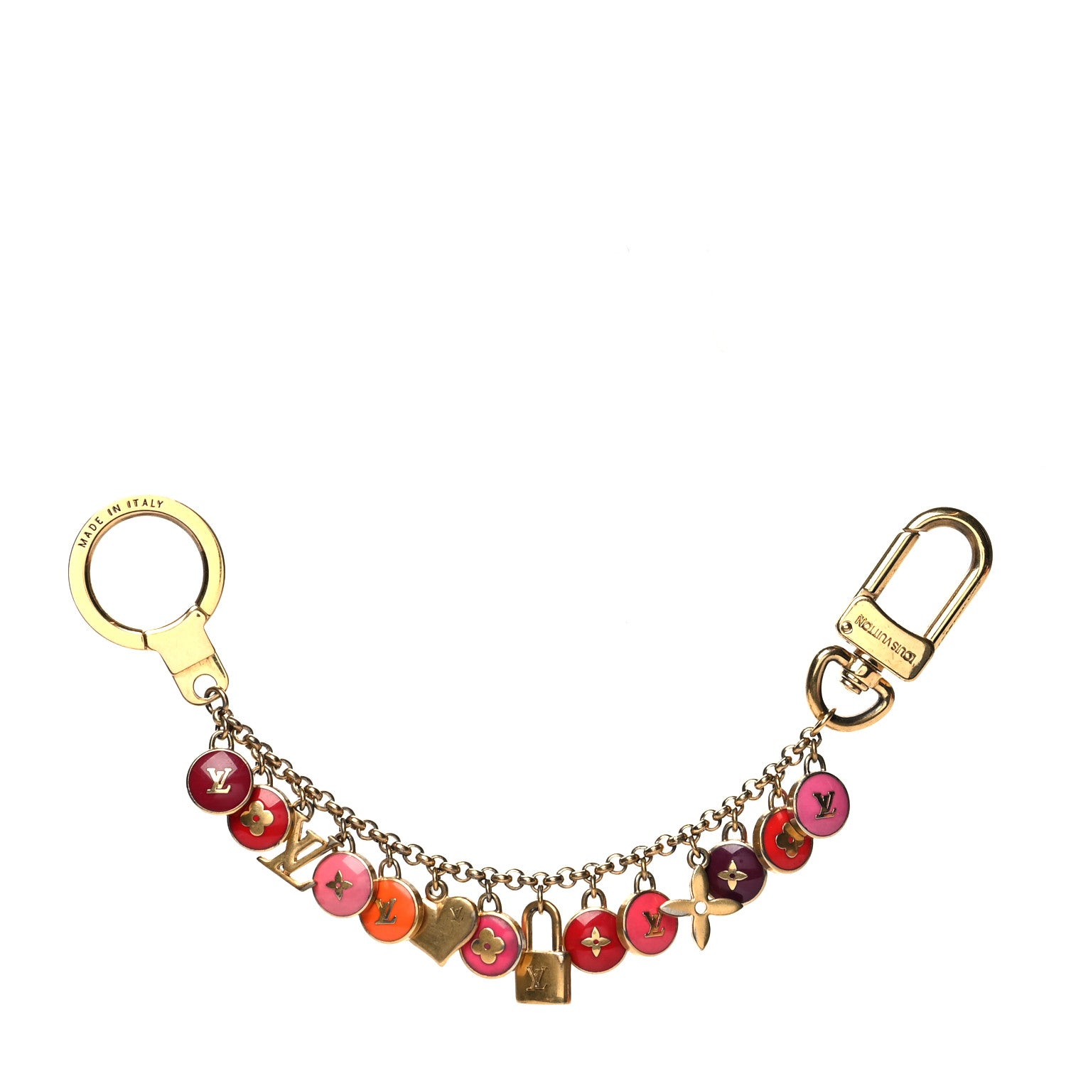 Louis Vuitton Pastilles Key Chain Bag Charm Multicolor 1 of 4