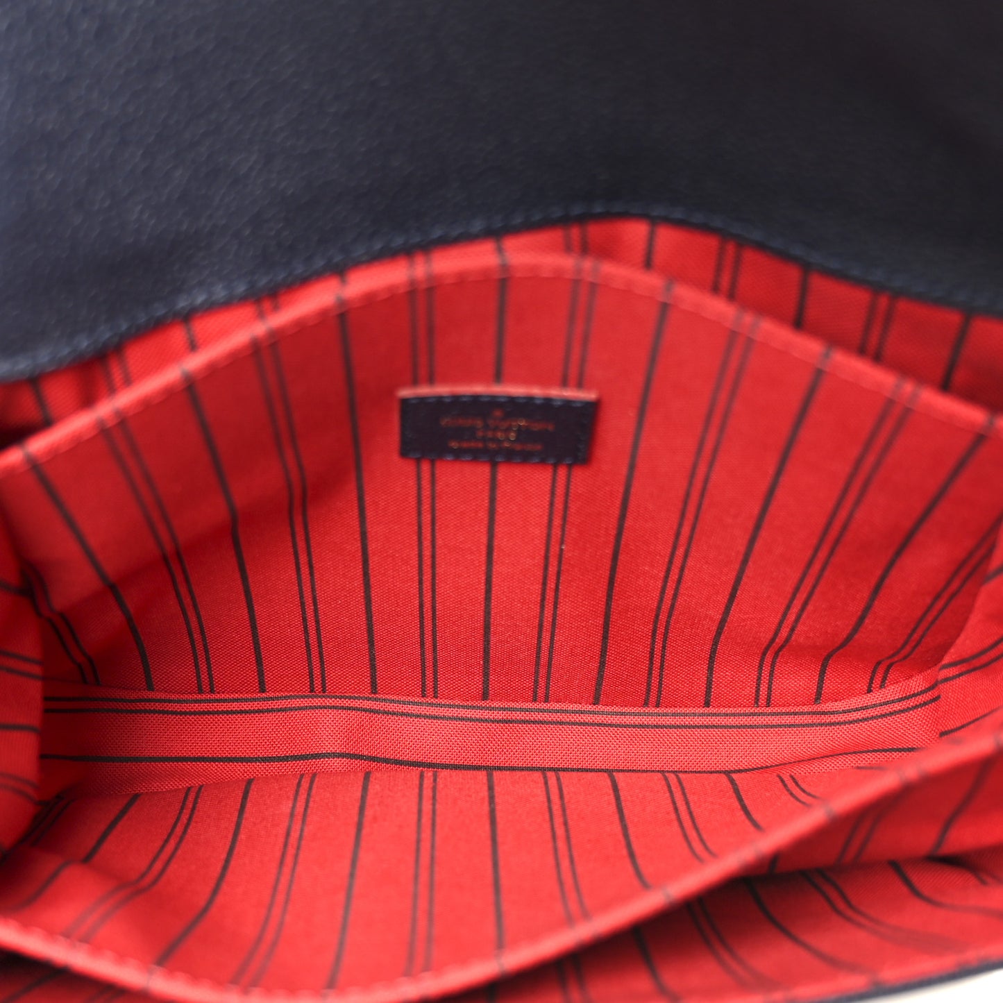 Empreinte Pochette Metis Marine Rouge