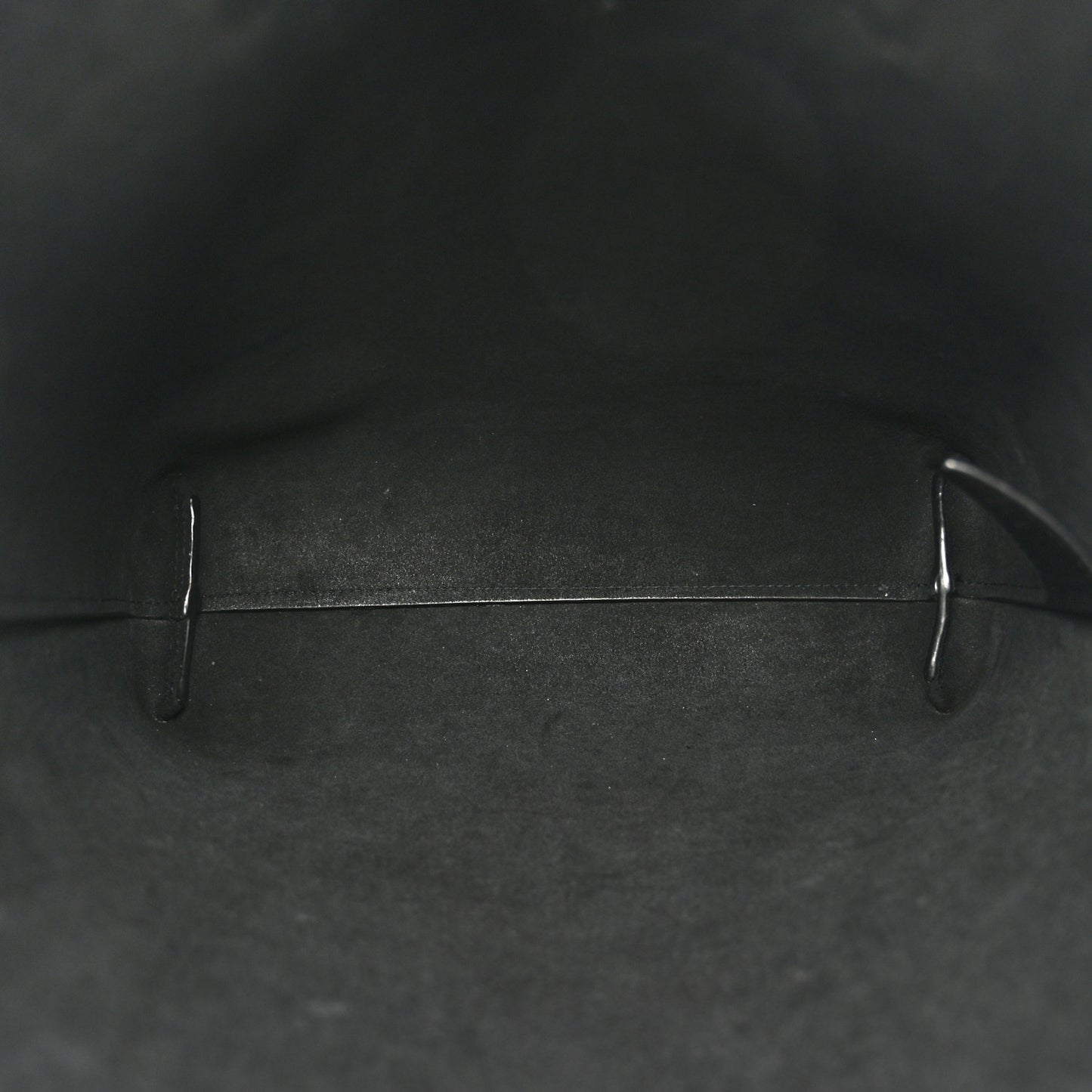 Calfskin Toy Shopping Tote Black