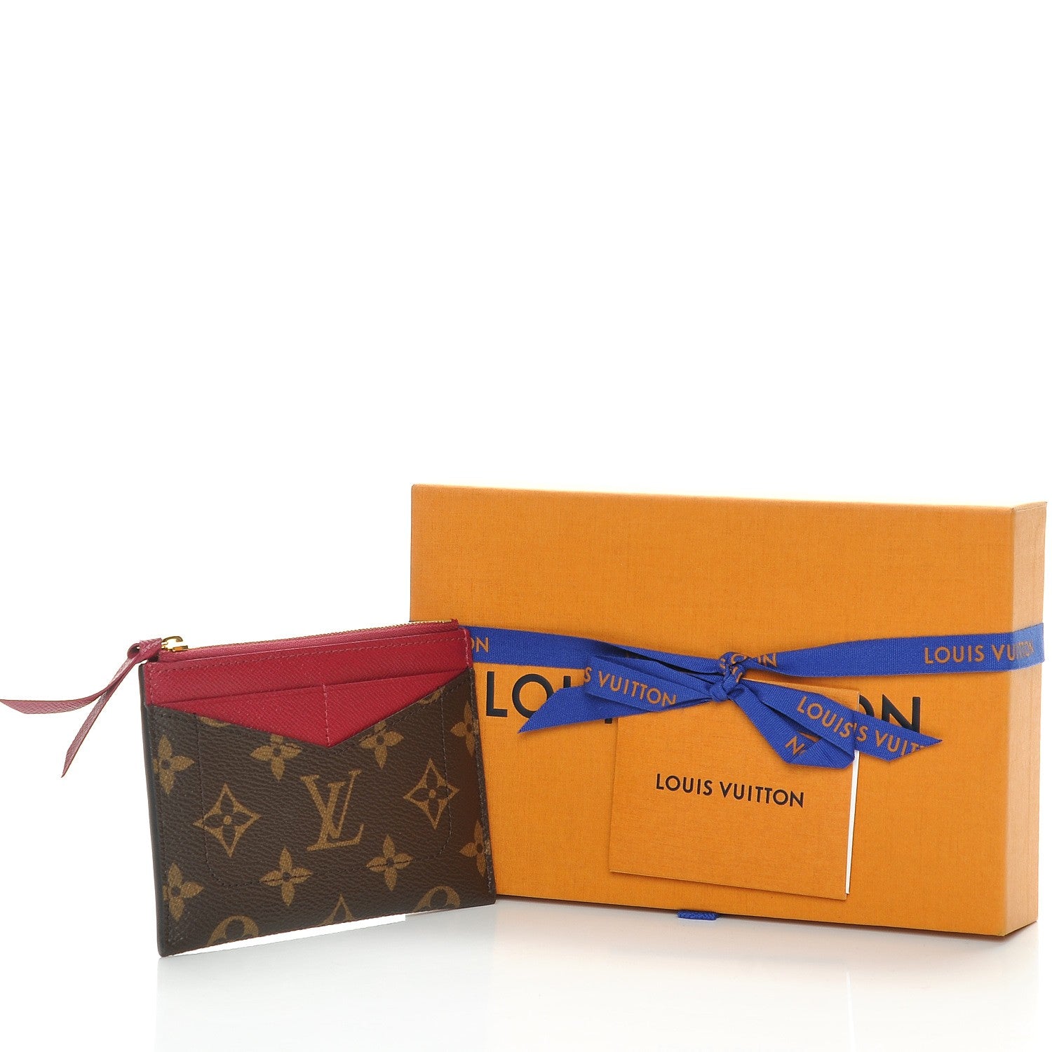 Louis Vuitton Monogram Zipped Card Holder Fuchsia 8 of 8