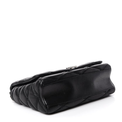 Louis Vuitton Lambskin Malletage GO-14 MM Black 4 of 12