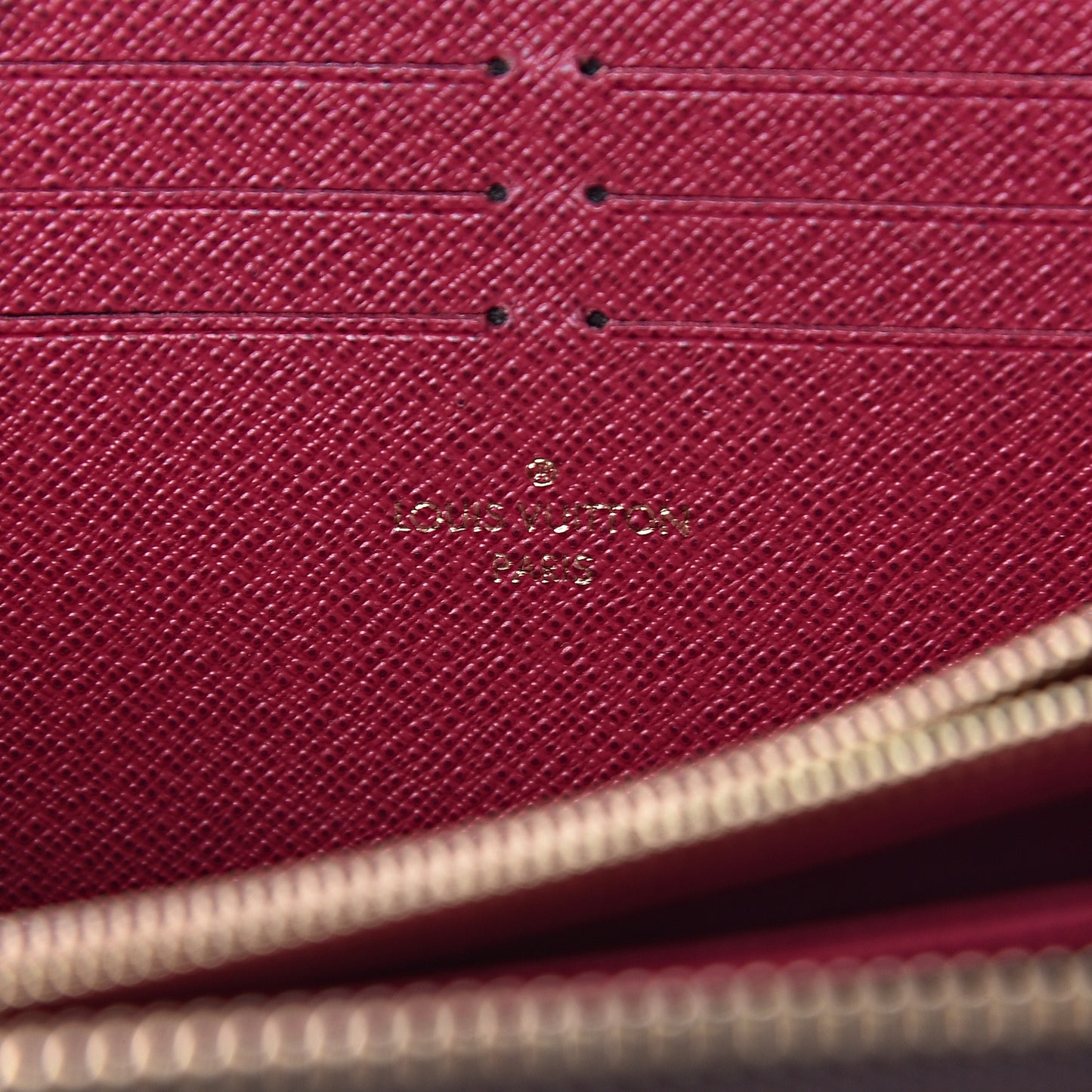 Monogram Zippy Wallet Fuchsia