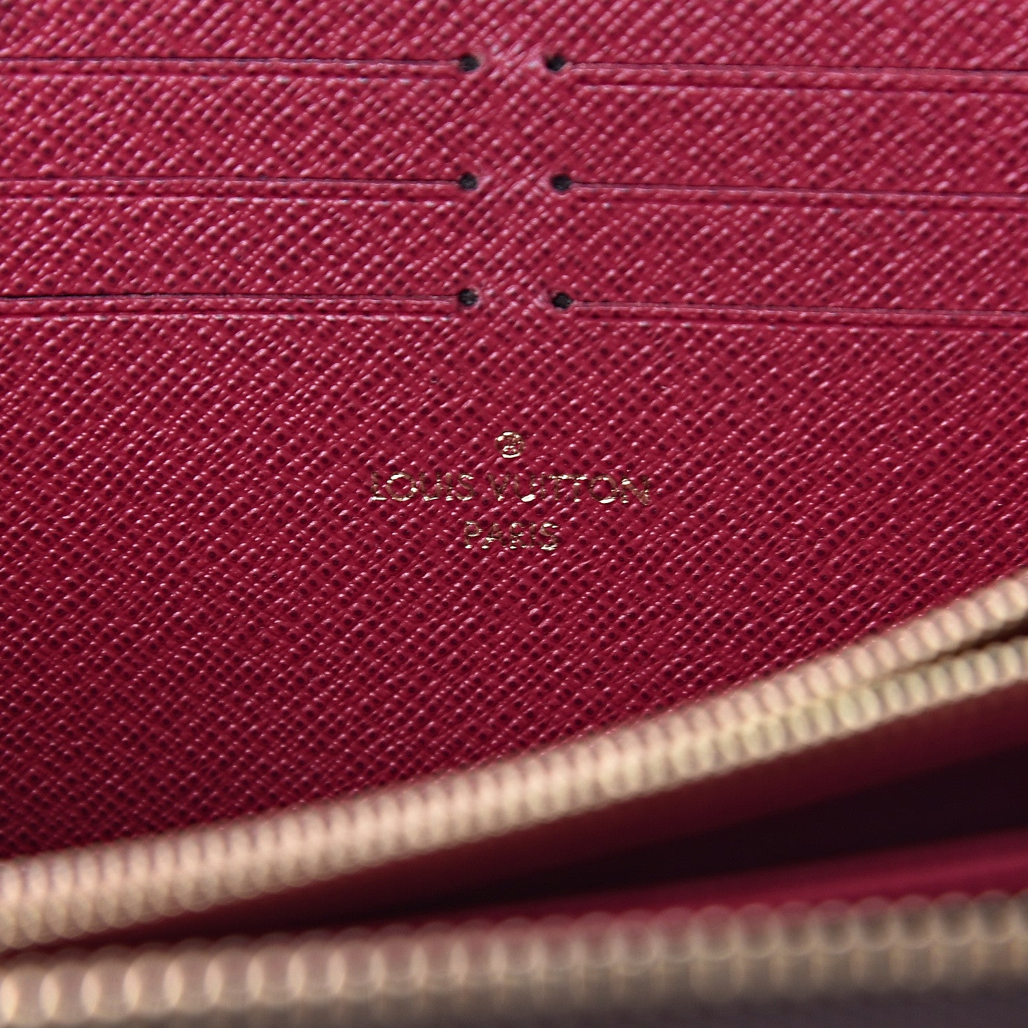 Louis Vuitton Monogram Zippy Wallet Fuchsia 6 of 8