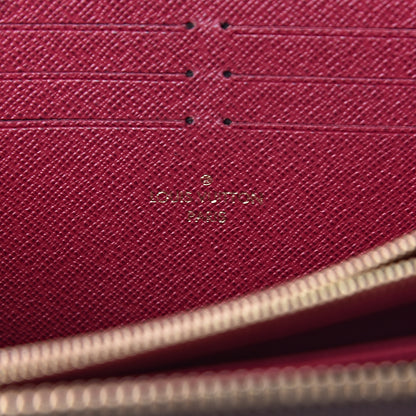 Louis Vuitton Monogram Zippy Wallet Fuchsia 6 of 8