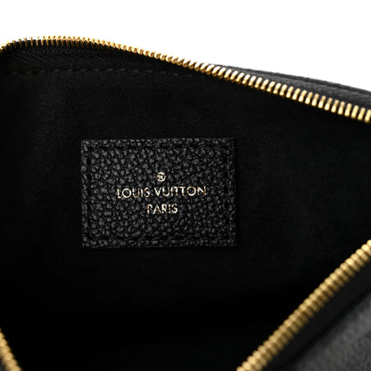 Louis Vuitton Empreinte Monogram Giant Multi Pochette Accessories Mini Pochette Black 6 of 9