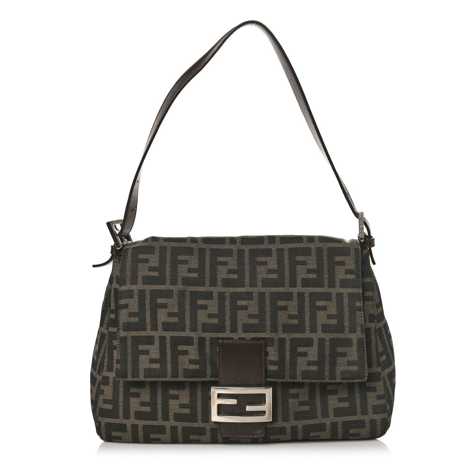 Fendi Zucca Mama Baguette Tobacco 1 of 8