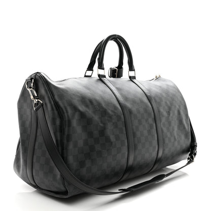 Louis Vuitton Damier Graphite Keepall Bandouliere 55 2 of 10