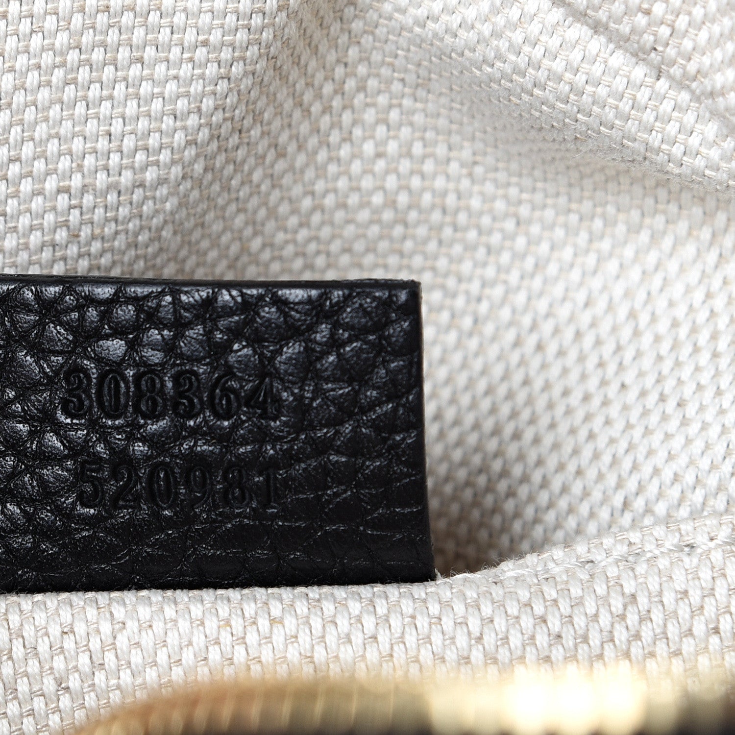 Gucci Pebbled Calfskin Small Soho Disco Bag Black 6 of 9