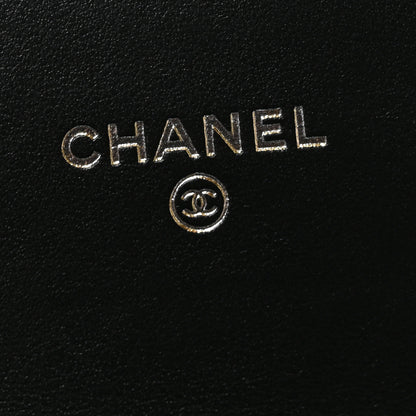 Chanel Aged Calfskin Quilted Mini Reissue Wallet On Chain WOC So Black 6 of 12
