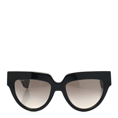 Prada Cat Eye Sunglasses SPR 29P Black 2 of 7