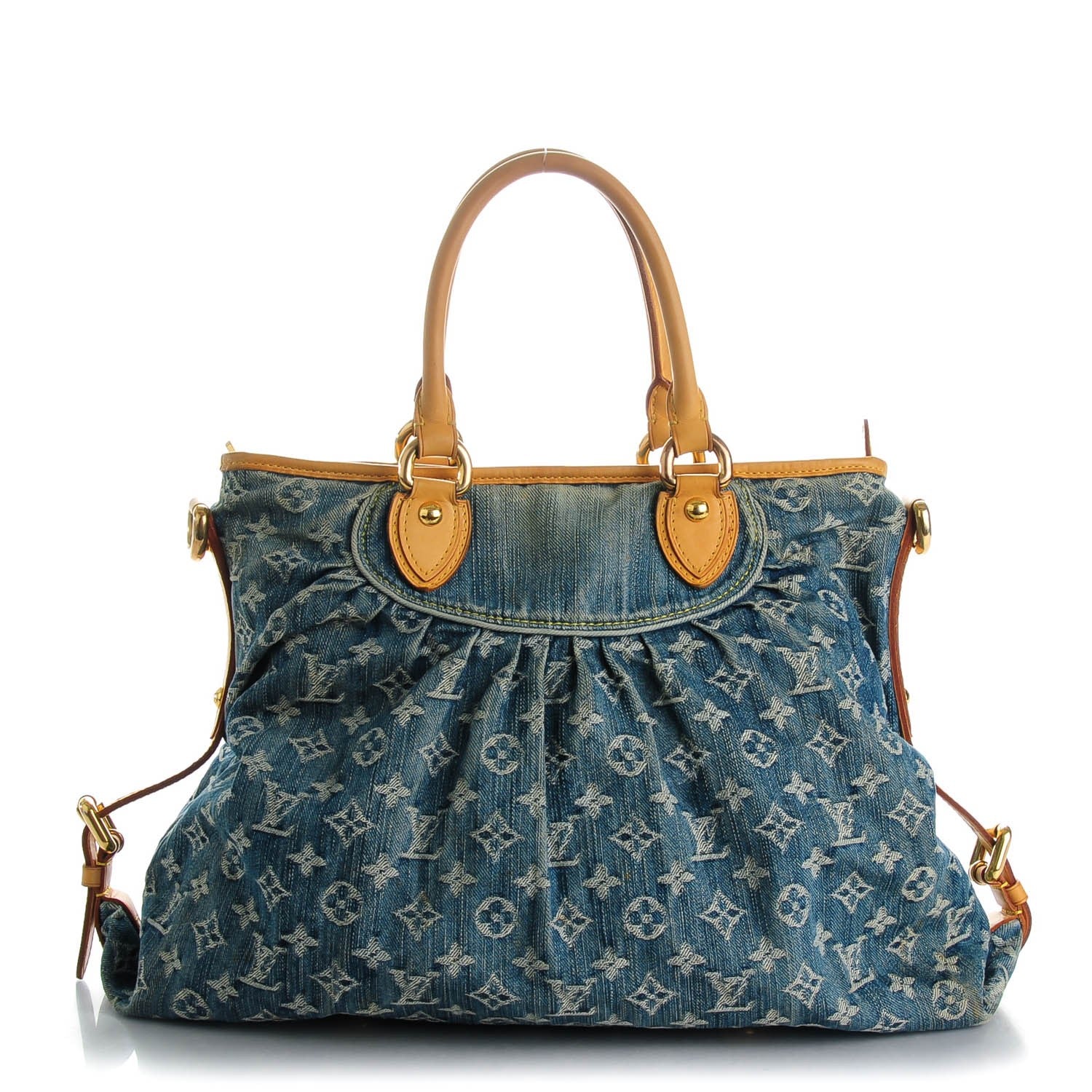 Louis Vuitton Denim Neo Cabby GM Blue 1 of 9
