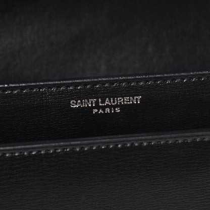 Saint Laurent Calfskin Medium Monogram Sunset Black 11 of 12