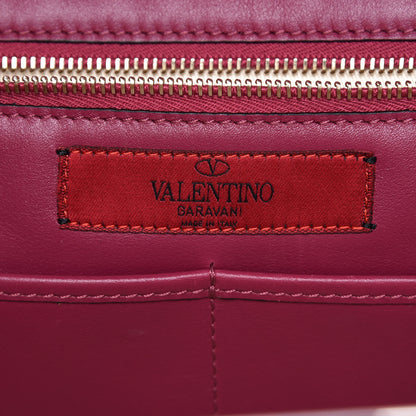 Valentino Garavani Vitello Medium Rockstud Tote Camelia 9 of 10