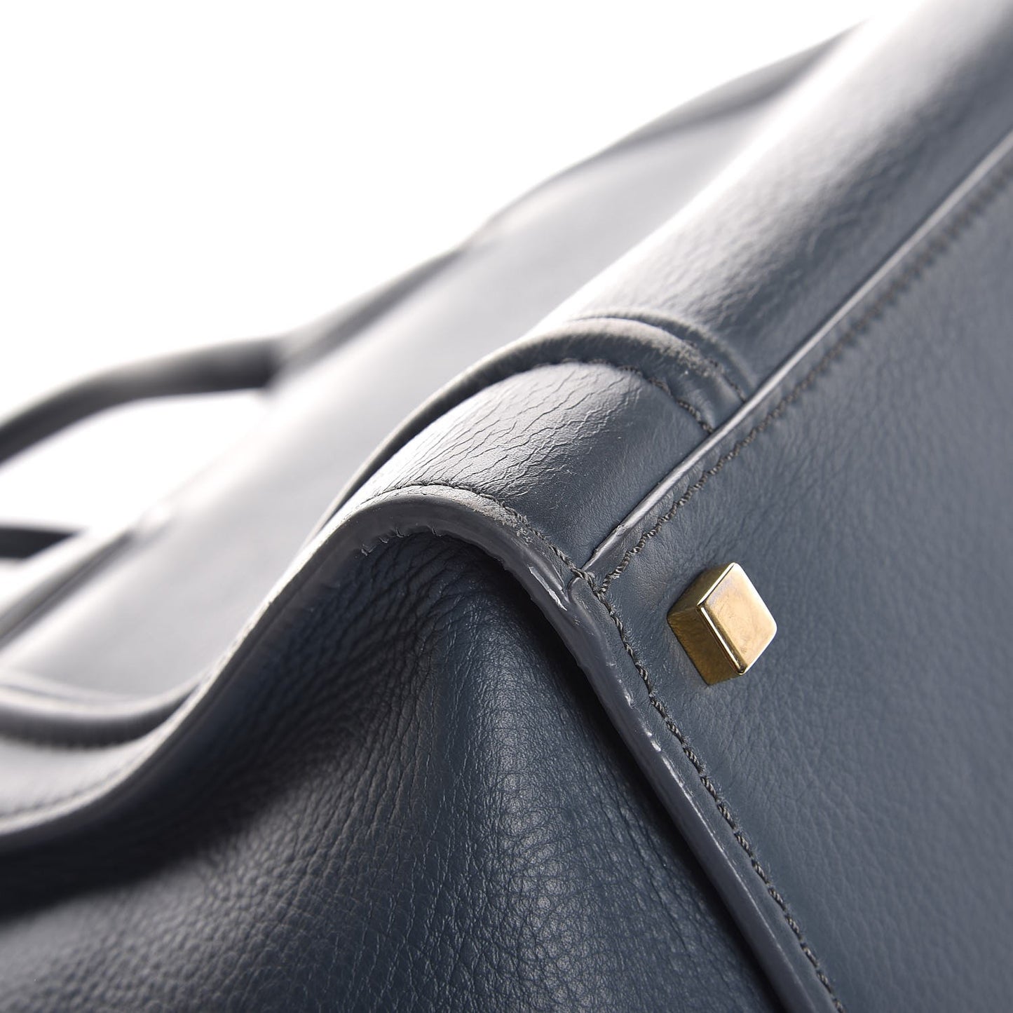 Supple Calfskin Medium Phantom Luggage Slate Blue