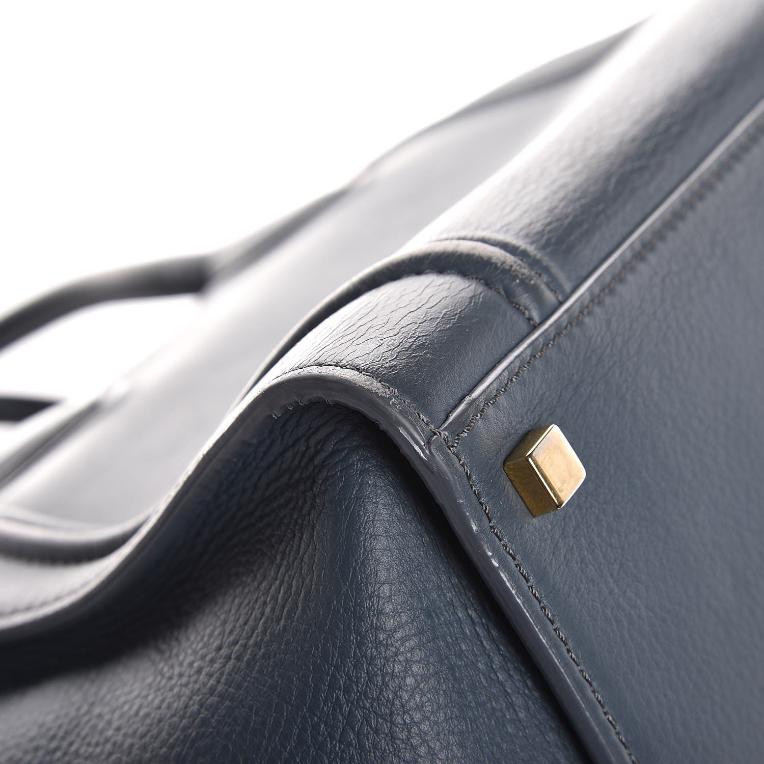 Celine Supple Calfskin Medium Phantom Luggage Slate Blue 15 of 26