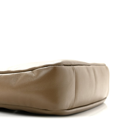 Saint Laurent Padded Lambskin Le 5 A 7 Hobo Dark Peanut 9 of 10
