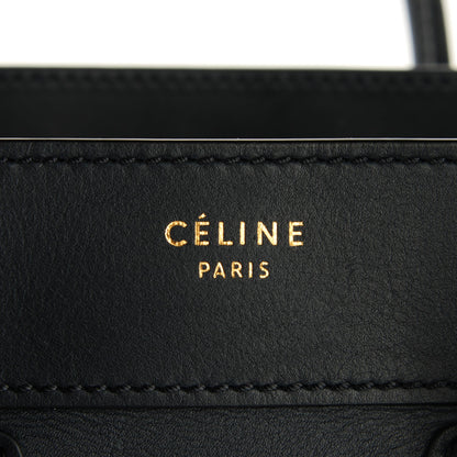 Celine Smooth Calfskin Micro Luggage Navy Blue 7 of 8