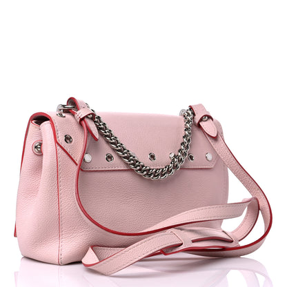 Louis Vuitton Soft Calfskin Lockme II Chain Rivets BB Rose Ballerine 4 of 18