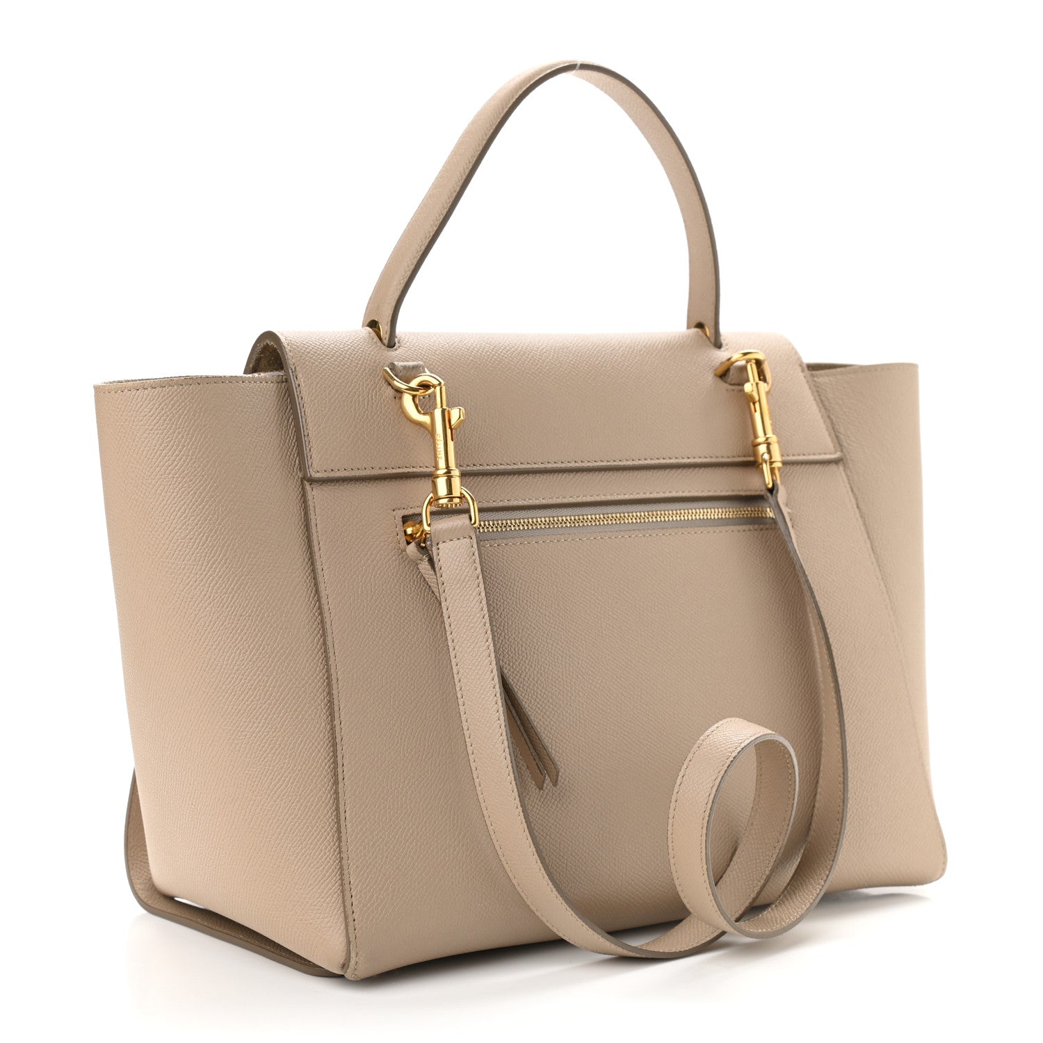 Celine Grained Calfskin Mini Belt Bag Light Taupe 2 of 12