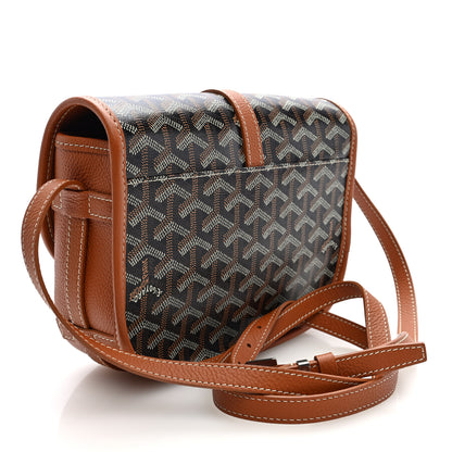 Goyard Goyardine Belvedere II PM Messenger Bag Black Gold 3 of 9