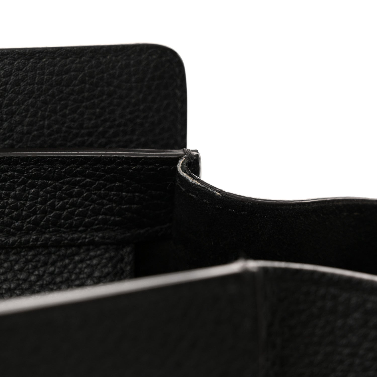 Celine Drummed Calfskin Micro Luggage Black 14 of 19