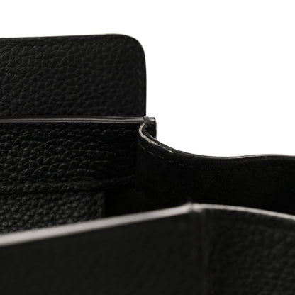 Celine Drummed Calfskin Micro Luggage Black 14 of 19