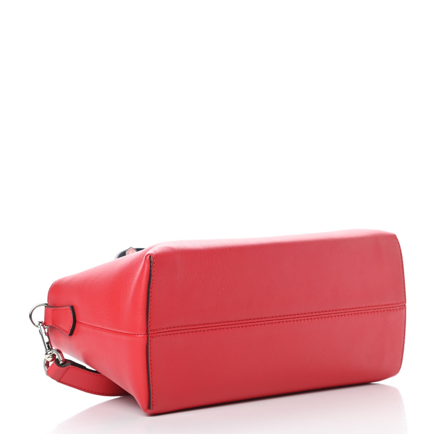 Fendi Vitello Dolce 4 Color Medium By The Way Boston Bag Caipiroska Blue Multicolor 4 of 11
