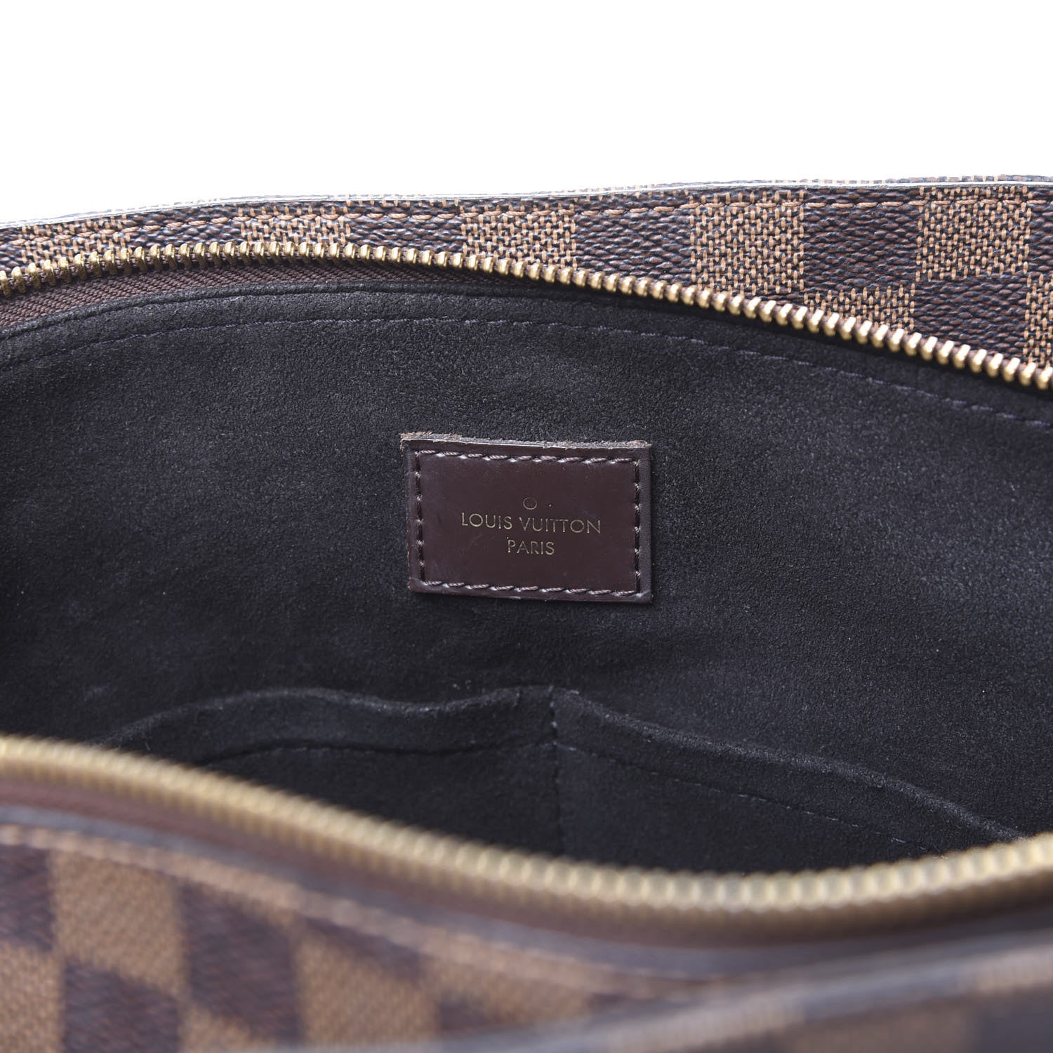 Louis Vuitton Cuir Taurillon Damier Ebene Normandy Black 9 of 14
