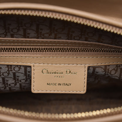 Christian Dior Lambskin Cannage Large Lady Dior Beige 7 of 14