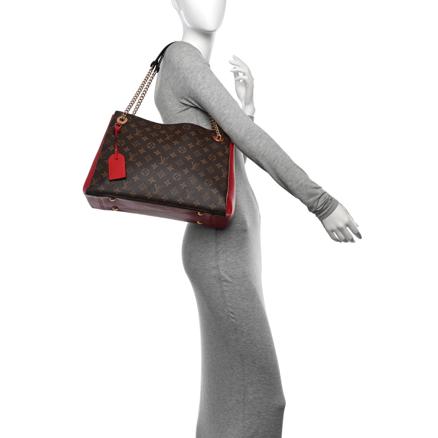Louis Vuitton Monogram Surene MM Cherry 2 of 13