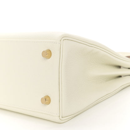 Hermes Togo Kelly Retourne 25 Mushroom 10 of 11