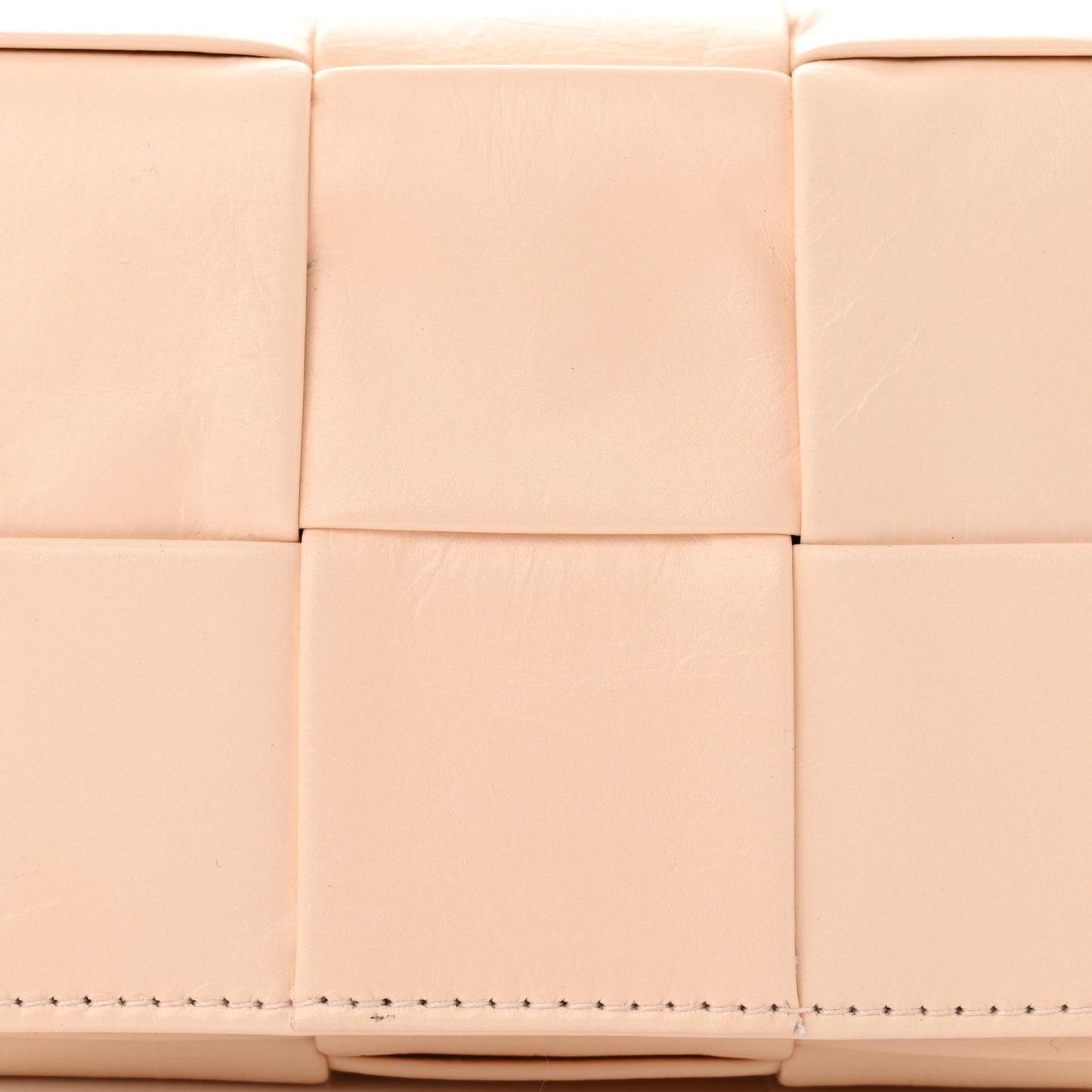 Lambskin Maxi Intrecciato Extra Mini Cassette Crossbody Bag Melon Washed