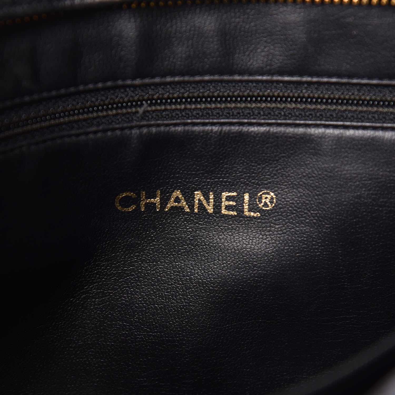 Chanel Caviar CC Shoulder Bag Black 6 of 13