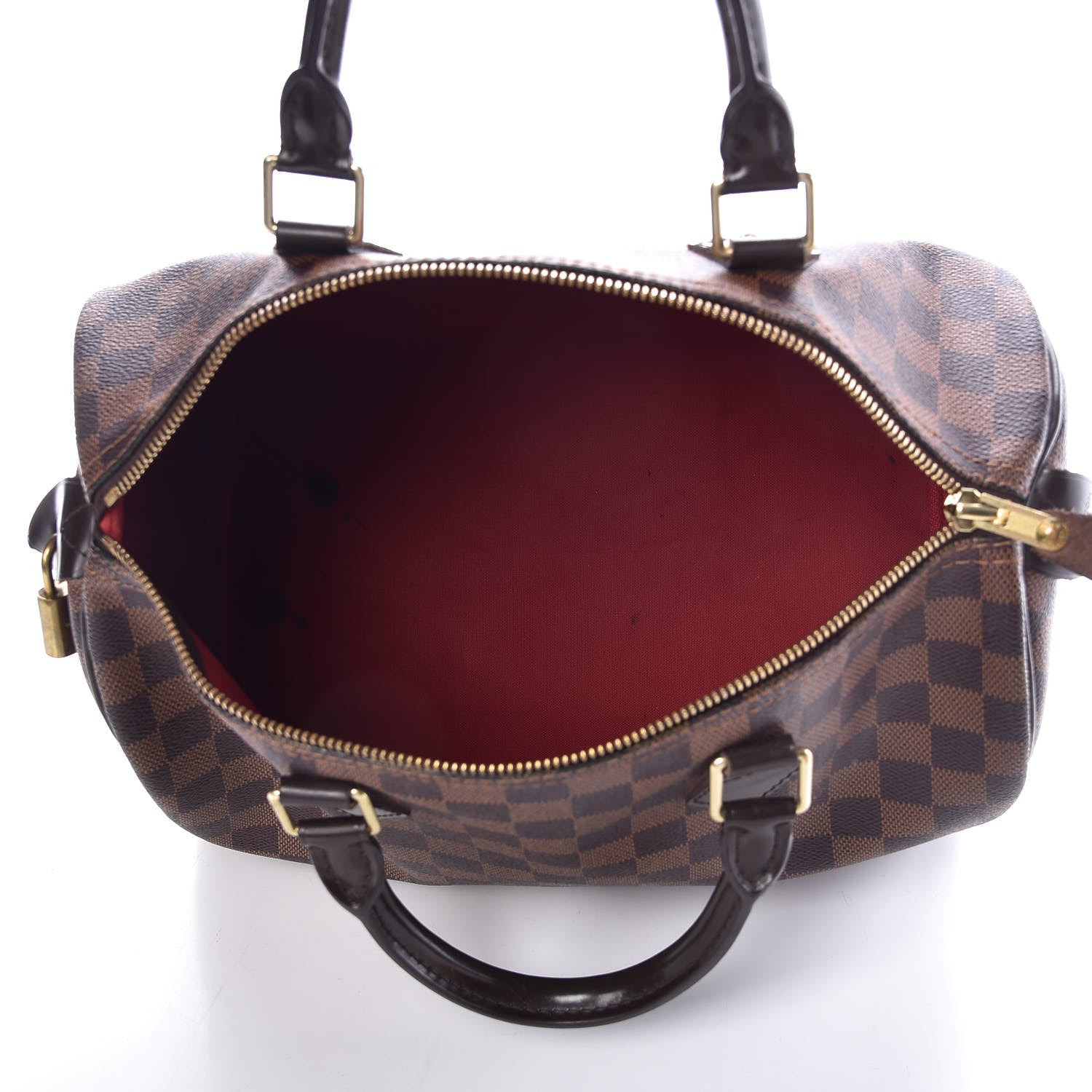 Louis Vuitton Damier Ebene Speedy 30 5 of 13