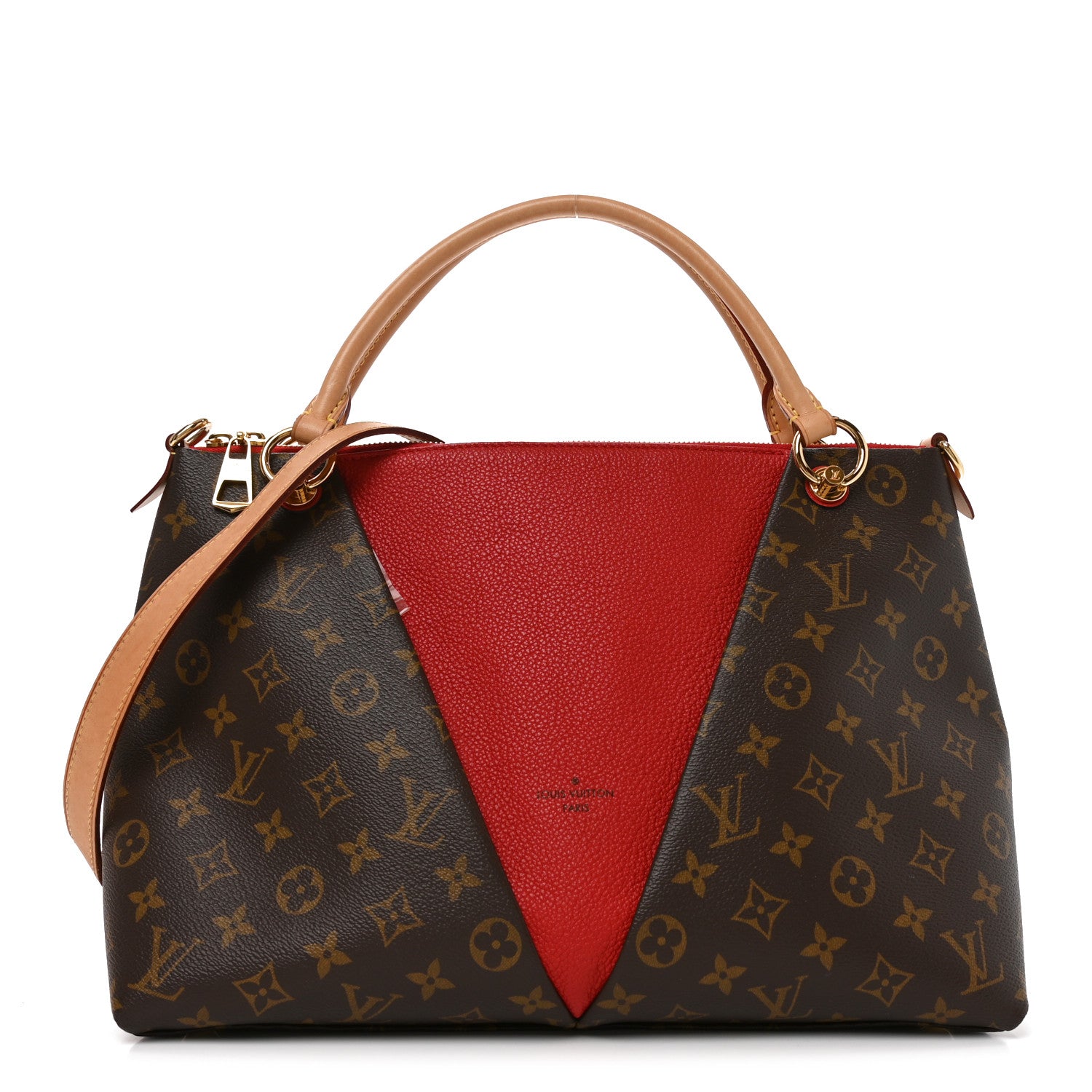 Louis Vuitton Monogram V Tote MM Cherry 1 of 9