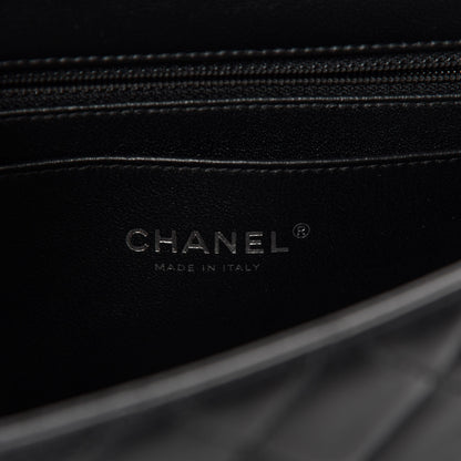 Chanel Lambskin Quilted Mini Rectangular Flap Black 10 of 13