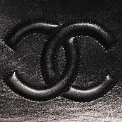 Chanel Lambskin Medium Single Flap w Wallet Black 7 of 12