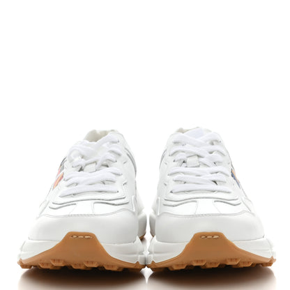 Gucci Calfskin Worldwide Womens Rhyton Sneakers 37 Great White 2 of 13