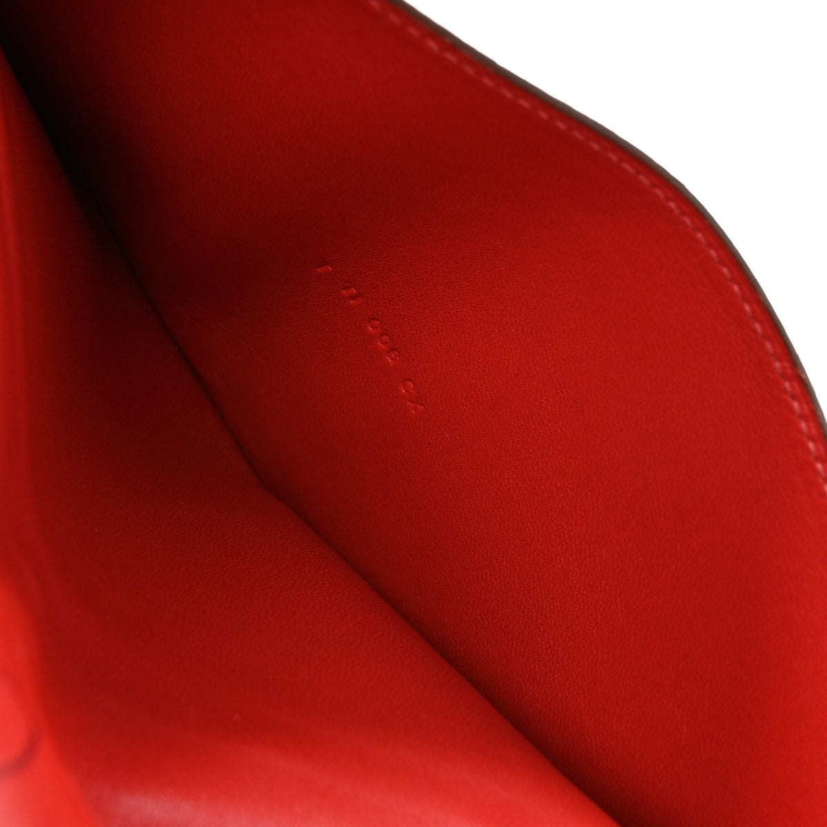 Hermes Togo Dogon Recto Verso Wallet Rouge Pivoine 7 of 9