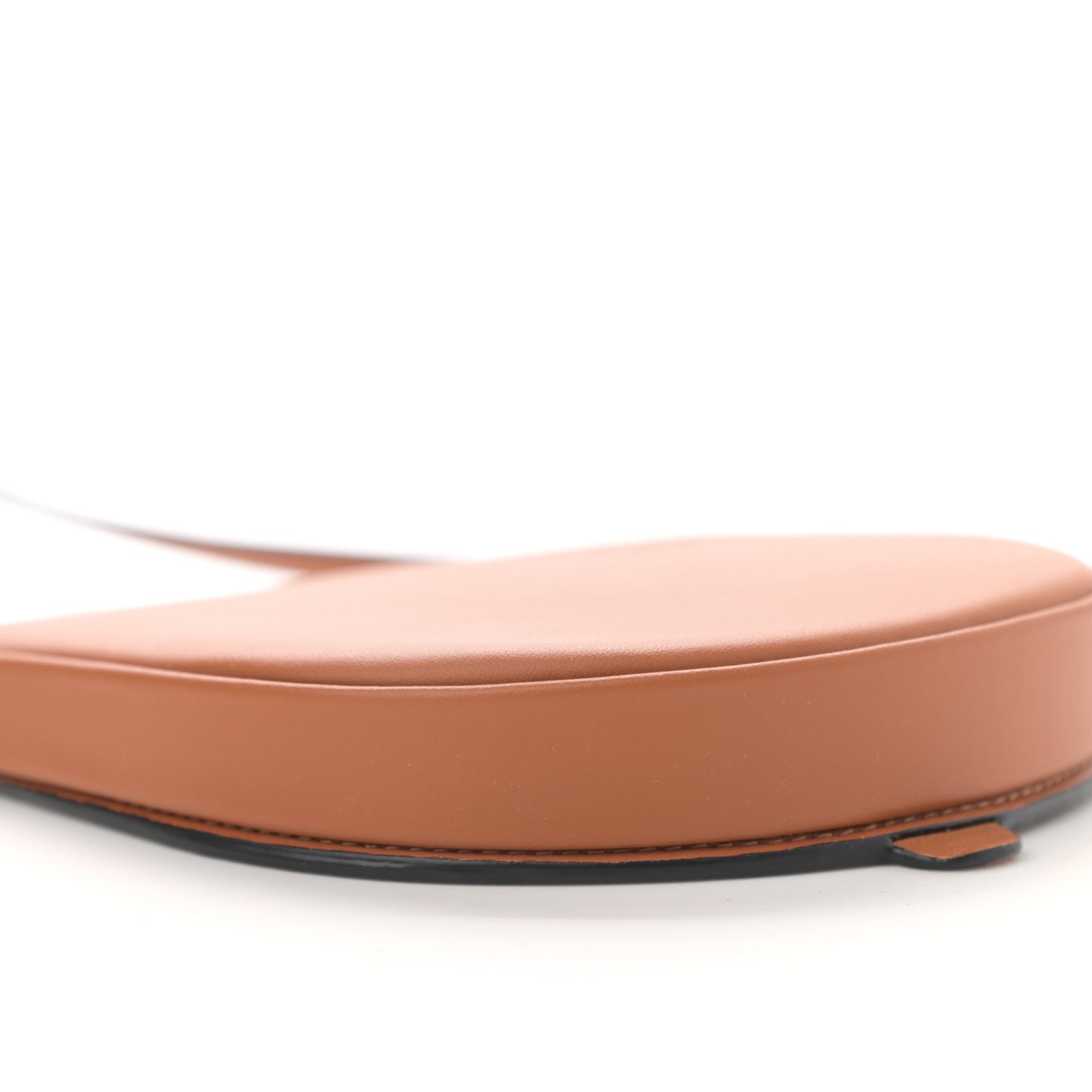Soft Calfskin Small Heel Bag Tan