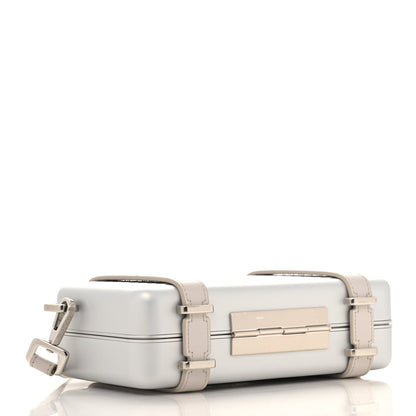 Christian Dior X RIMOWA Aluminum Personal Clutch On Strap Silver 4 of 12