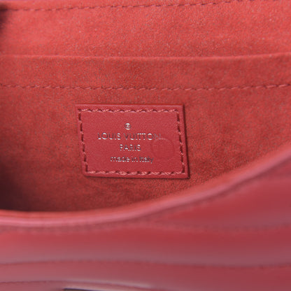 Louis Vuitton Calfskin Love Lock New Wave Chain MM Scarlet 6 of 10