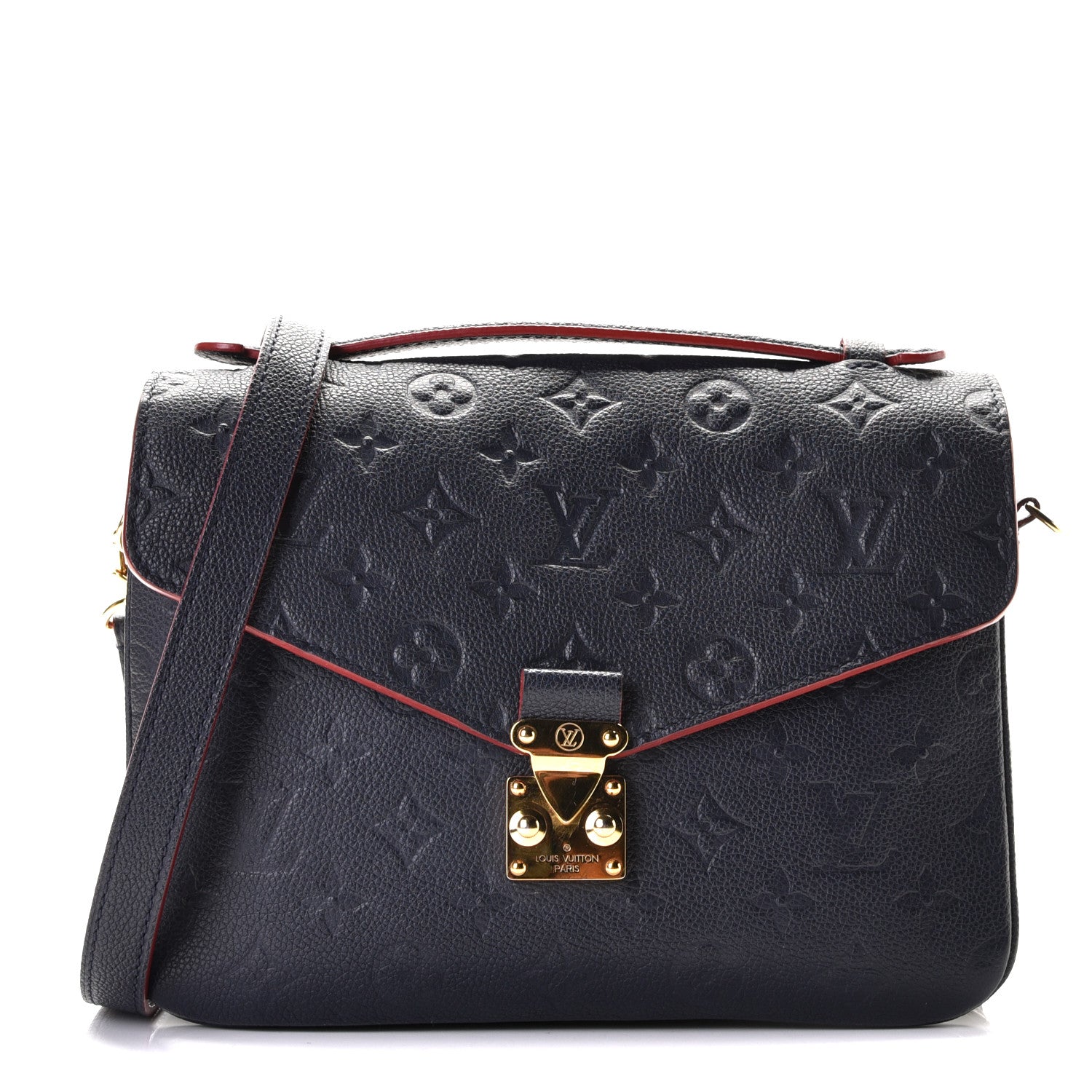 Louis Vuitton Empreinte Pochette Metis Marine Rouge 1 of 10