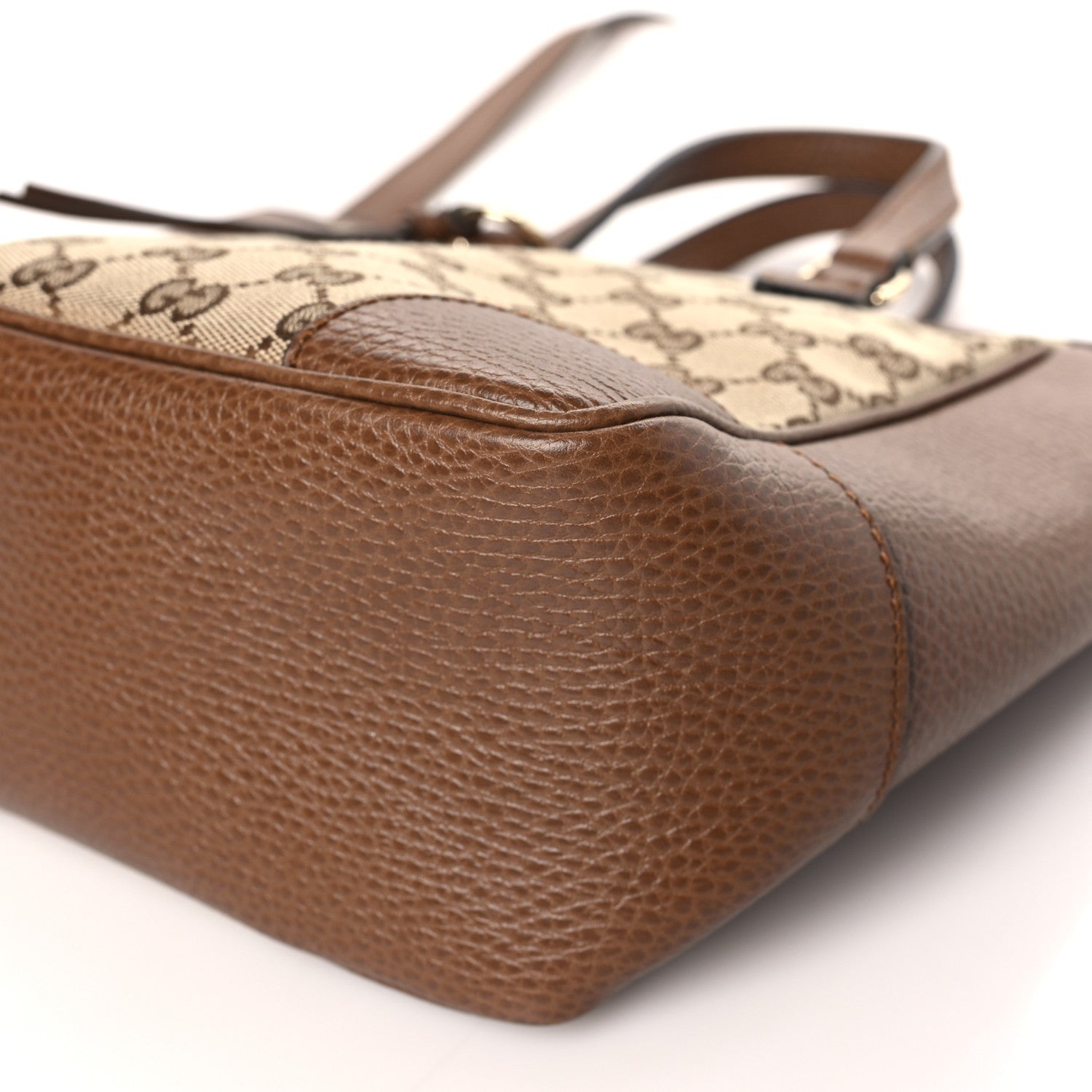 Gucci Monogram Small Bree Tote Beige Tabacco 9 of 9