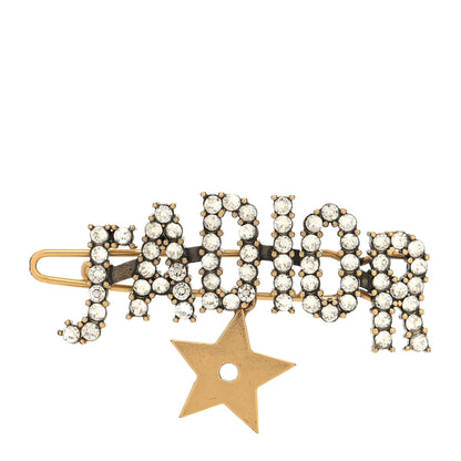 Christian Dior Crystal J'Adior Star Barrette 1 of 3
