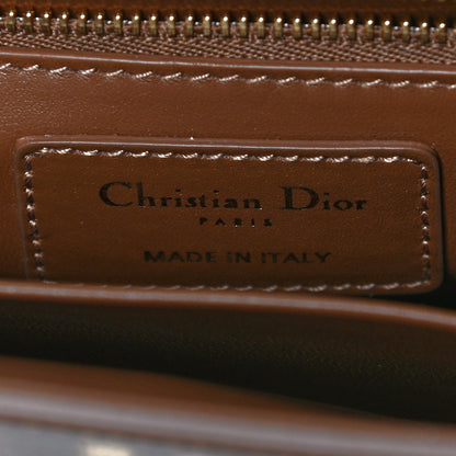 Christian Dior Smooth Calfskin 30 Montaigne Flap Bag Brown 6 of 12