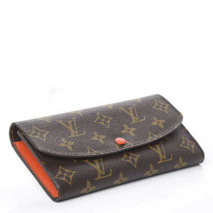 Louis Vuitton Monogram Emilie Wallet Piment 3 of 5