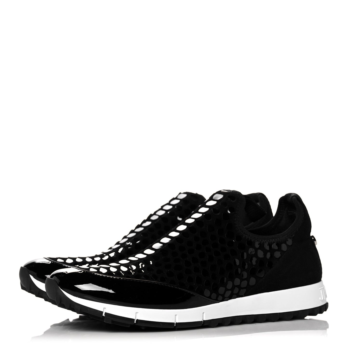 Patent Suede Montana Slip-On Sneakers 38.5 Black