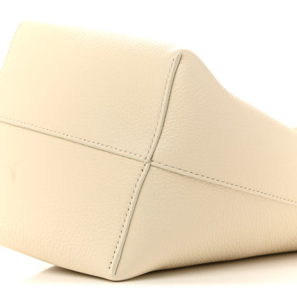 The Row Grained Calfskin Small N/S Park Tote Ivory 9 of 9