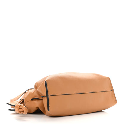 Loewe Calfskin Mini Flamenco Knot Clutch Warm Desert 4 of 10